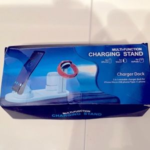 Multi-Function Charging Stand Dock for iPhone Apple Watch and AirPods‎ (new/x)
